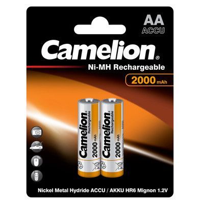 Купить Camelion AA 1.2V 2000 mAh Комплект 2шт.  Ni-MH