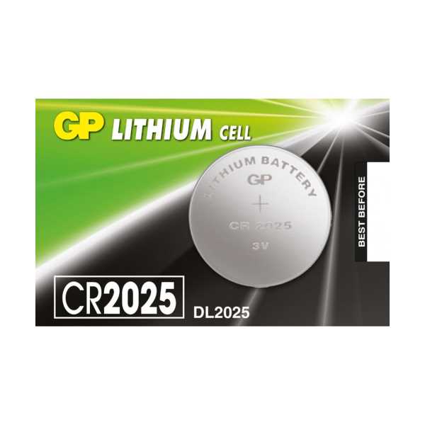 Купить GP Lithium CR2025 3V 1шт.