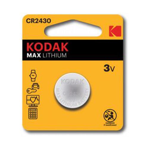 Купить Батарейка Kodak MAX LITHIUM CR2430 3V 1шт.