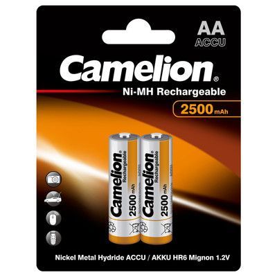 Купить Camelion AA 1.2V 2500 mAh Комплект 2шт.  Ni-MH