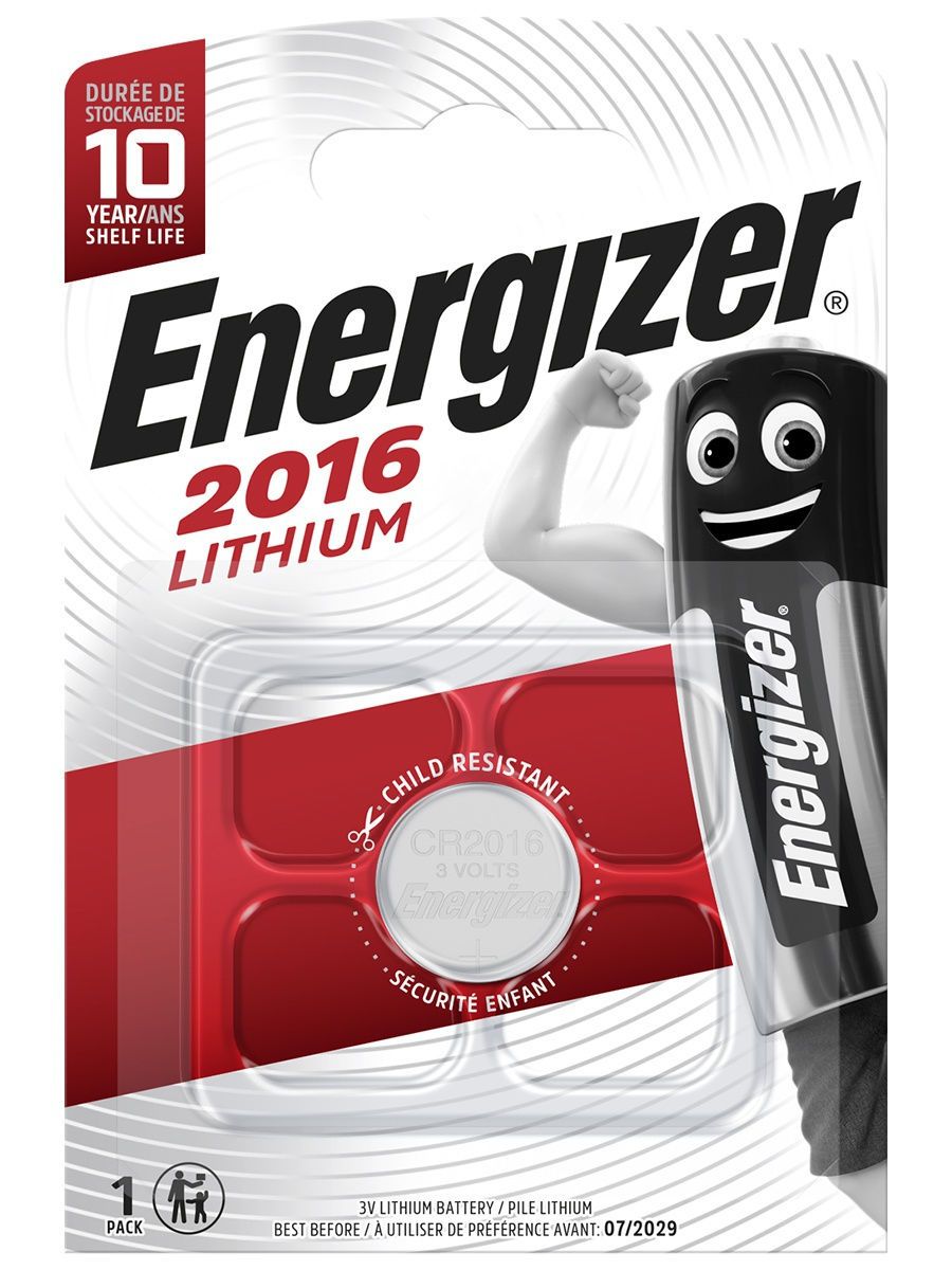 Купить Energizer Lithium CR 2016 3V 1шт. Купить Energizer Lithium CR 2016 3V 1шт.