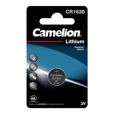 Купить Батарейка Camelion CR1620 3V 1шт.