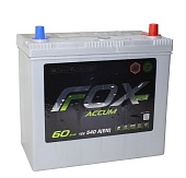 Купить Fox Accum EFB Asia 6СТ-60 (О.П.) 540А