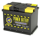 Купить TYUMEN BATTERY STANDARD 6СТ-60 (О.П.) 550А