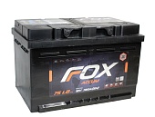 Купить Fox Accum 6СТ-75 (О.П.) 720А Низкий