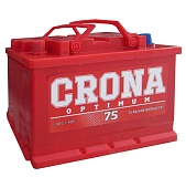 Купить CRONA 6СТ-75 (П.П.) 600А