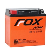 Купить Fox AGM CT1214 14Ач 200A  (YTX14-BS, YTX14H-BS, YTX16-BS, YB16B-A)