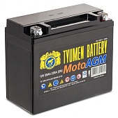 Купить Тюменские аккумуляторы MotoAGM 6МТС-20 20Ач 230А