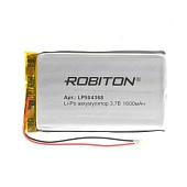 Купить Аккумулятор ROBITON LP504368 3.7В 1600 mAh