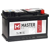 Купить Master Batteries 6СТ-74 (О.П.) 680А Низкий