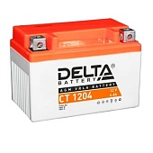 Купить Delta CT 1204 4Ач 50А (YB4L-B, YB4L-A, YTX4L-BS)
