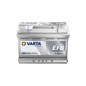 Купить Varta Dynamic EFB N70 6СТ-70 (О.П.) 760А
