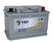 Купить VBD AGM 6СТ-70 (О.П.) 720А