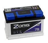 Купить Zorg 6СТ-75 (О.П.) Низкий 650А