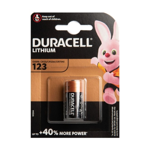 Купить в Краснодаре DURACELL CR123A 3V 1шт.