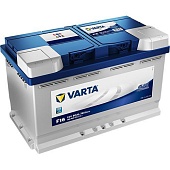 Купить VARTA Blue Dynamic F16 6СТ-80 (О.П.) 740А
