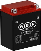 Купить WBR SMT12-14-A 14Ач 210A  (YB14-A2, YTX14AH-BS,  YB12A-А)