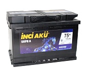 Купить Inci Aku SuprA 6СТ-75 (П.П.) 700А SMF